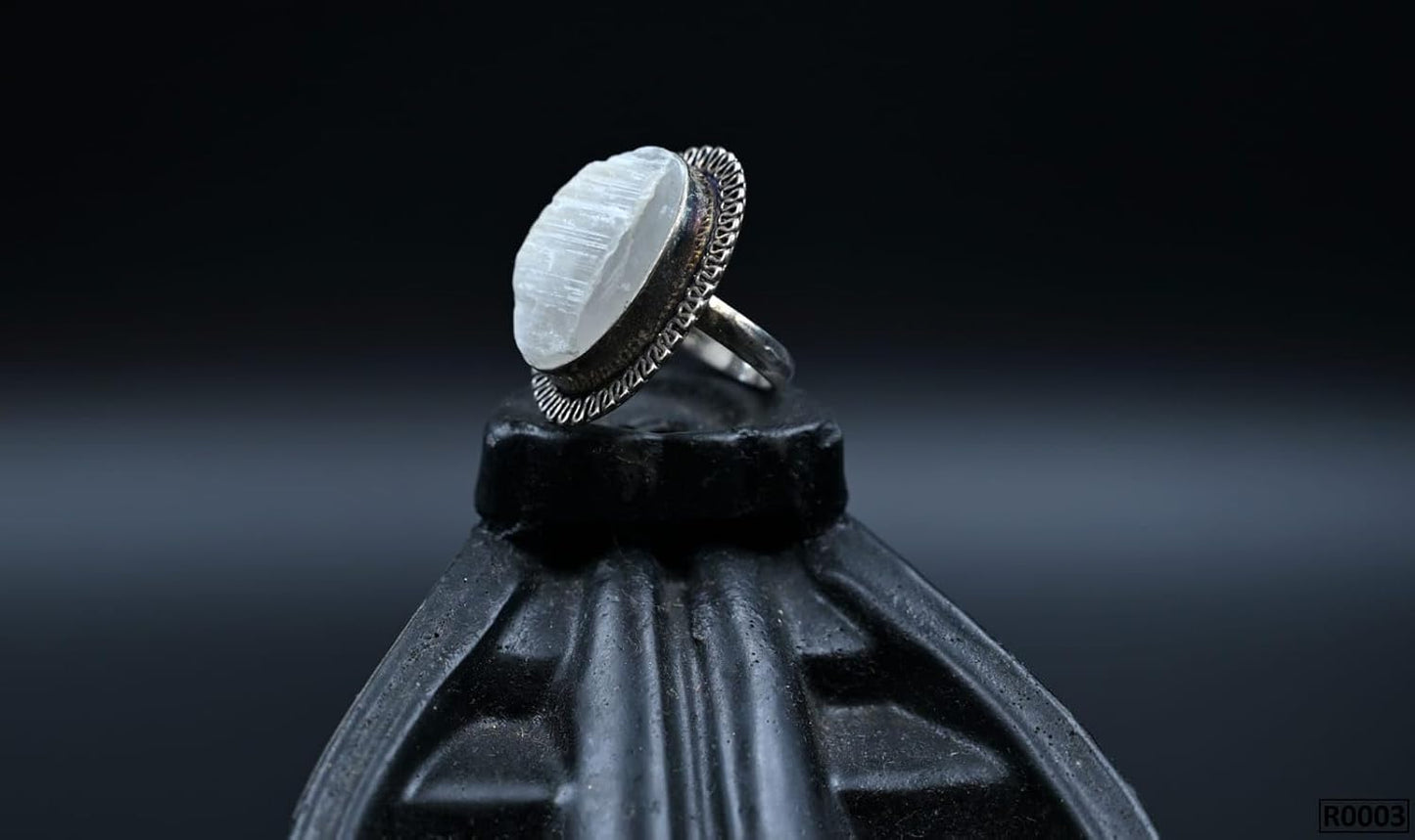Selenite Ring