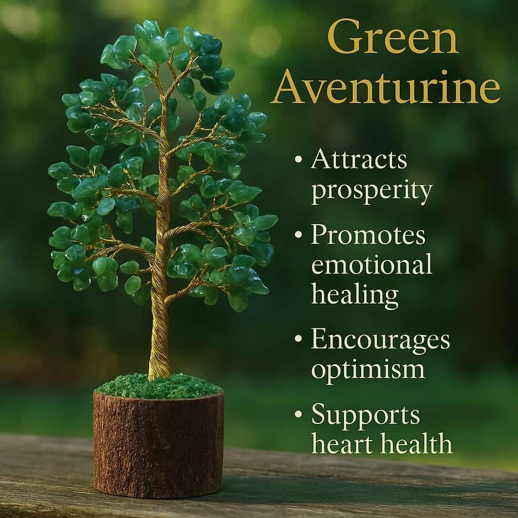 Green Aventurine Tree