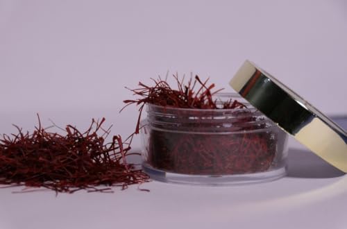 SV Aroma 100% pure Kashmiri Kesar Saffron(0.5gm) Zafran AAA export quality number one Kesar| best for students, cooking color, sweets, for good health