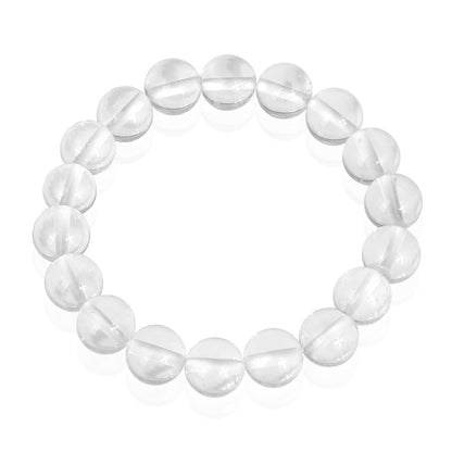 SV Aroma Women's and Men's Clear Quartz Bracelet