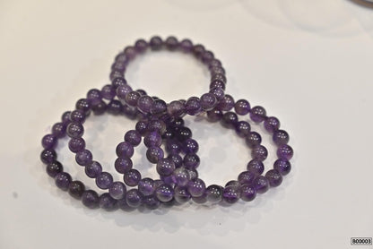 SV Aroma Women's and Men's Amethyst Bracelet
