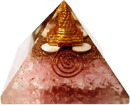 Rose Quartz Pyramid
