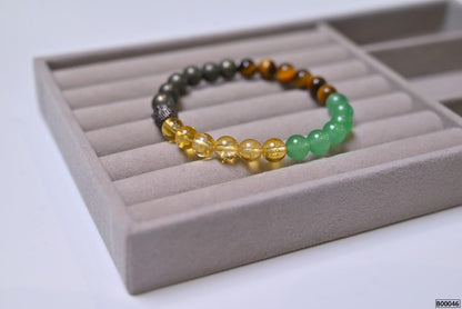 SV Aroma Women's and Men's Prosperity Buddha Face Bracelet