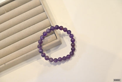 SV Aroma Women's and Men's Amethyst Bracelet