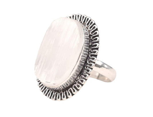Selenite Ring
