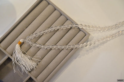 Clear Quartz Mala