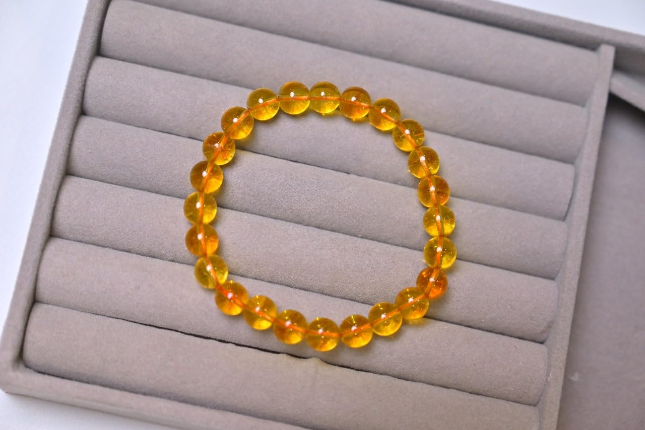 SV Aroma Women's and Men's Citrine Bracelet