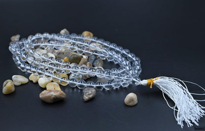 Clear Quartz Mala