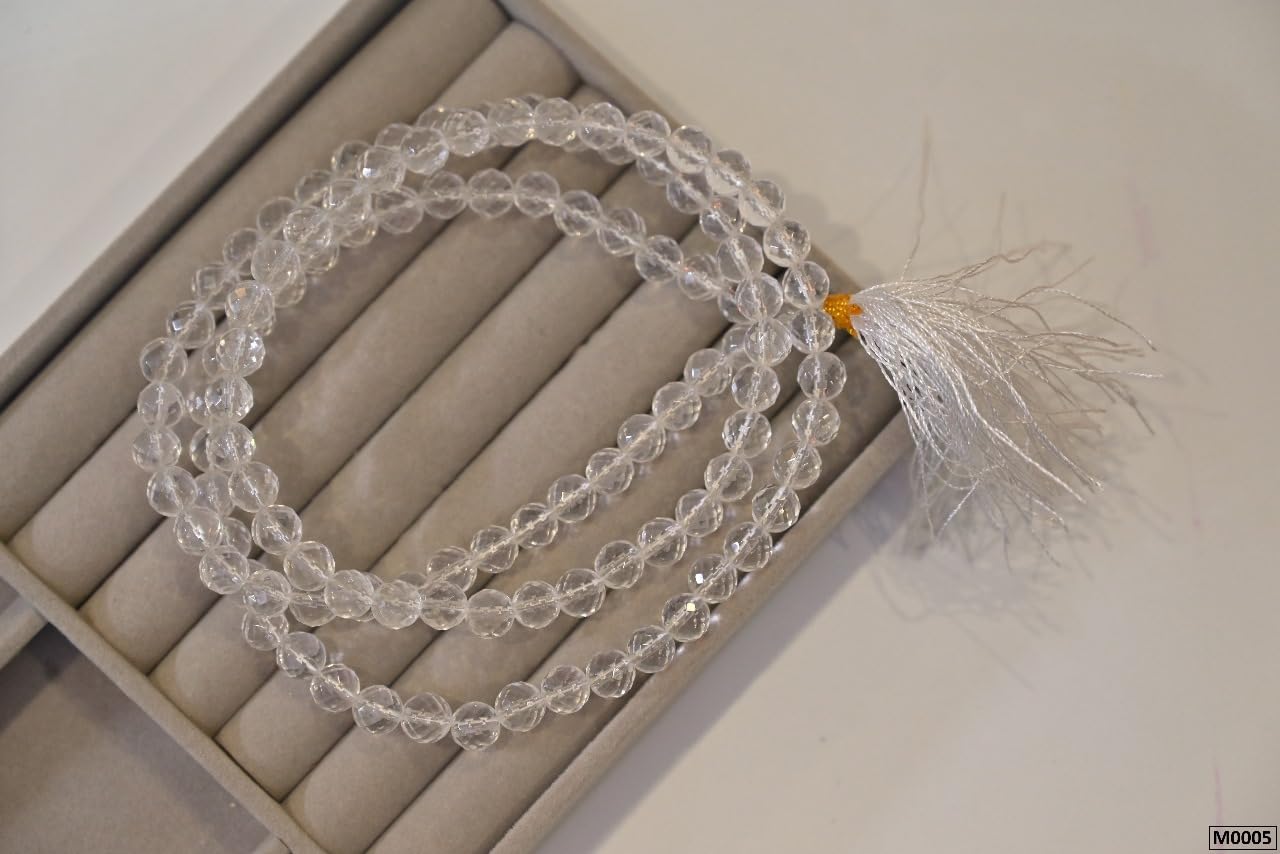 Clear Quartz Mala