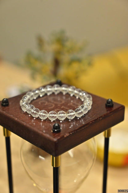 SV Aroma Women's and Men's Clear Quartz Bracelet