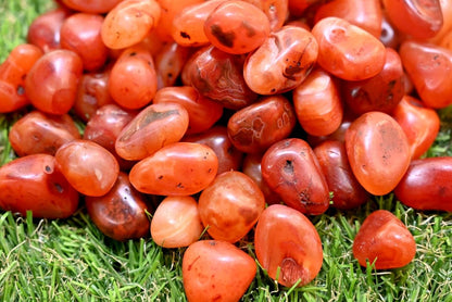 Carnelian Tumble Stone by SV Aroma