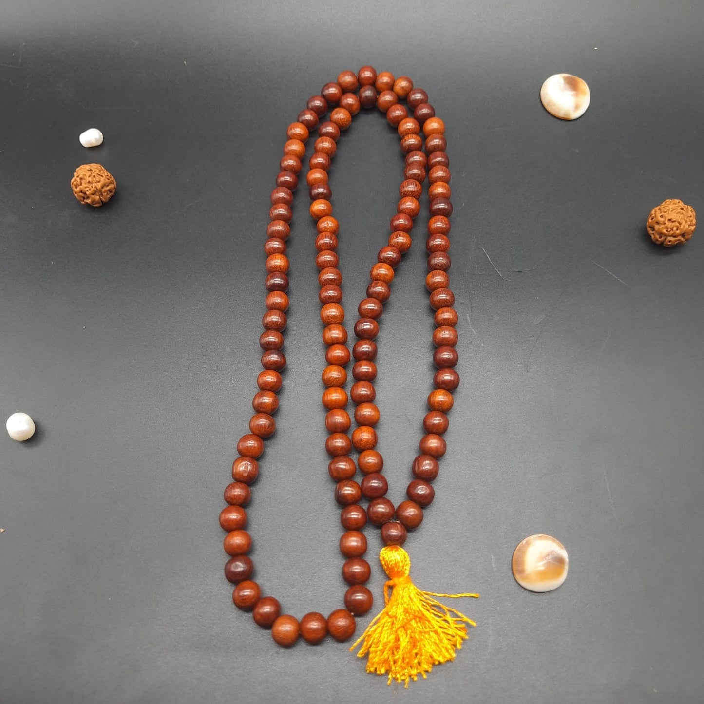 Red sandal wood Mala 8mm